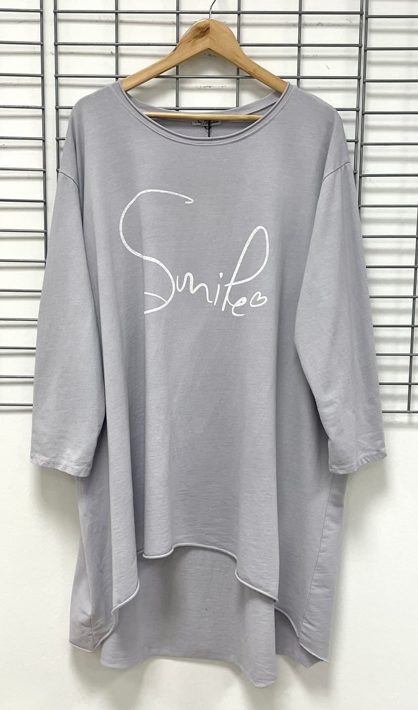 Gr. 50 - 56 Sweatshirt "Smile"
