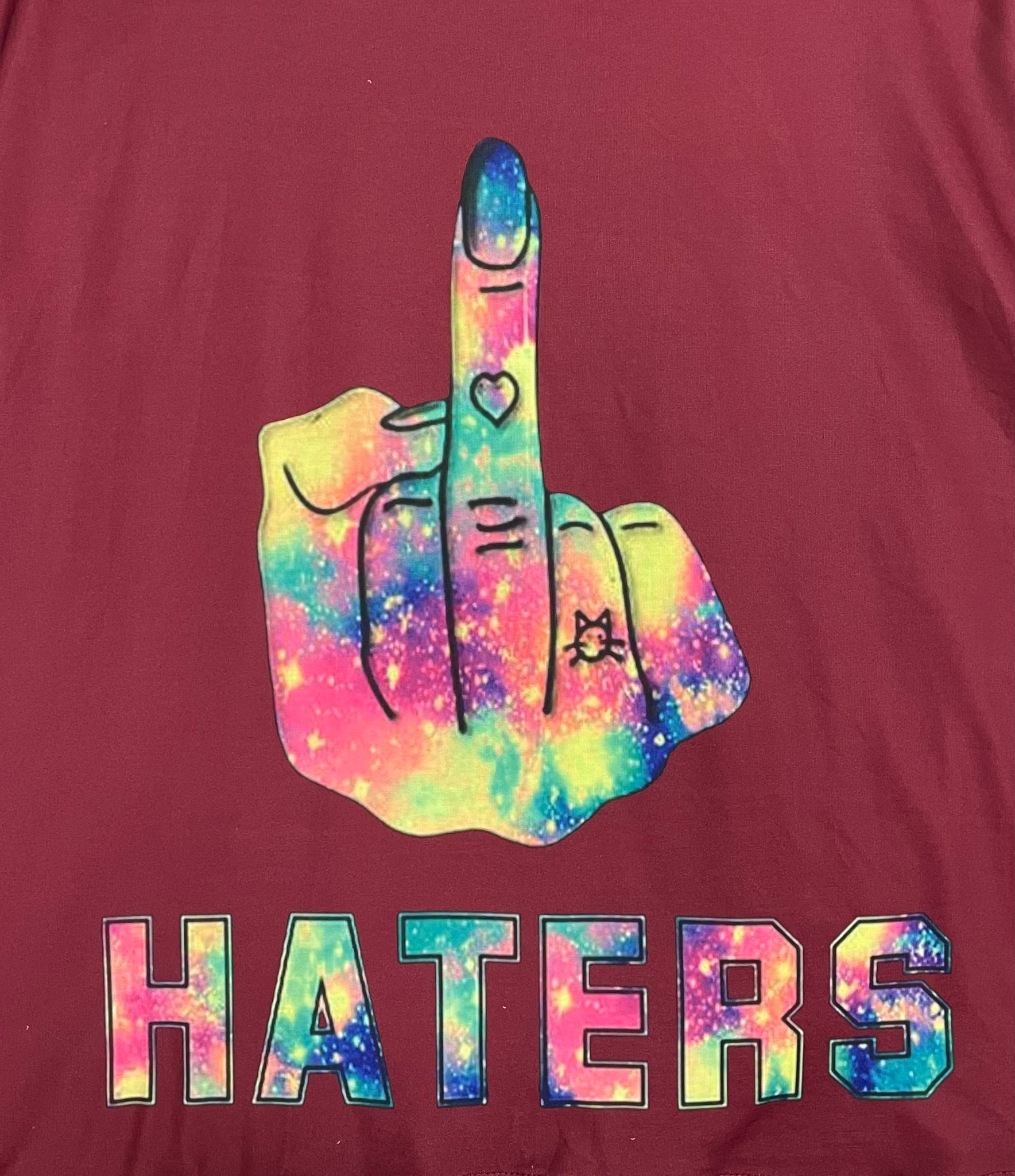 Gr. 50 - 54 Shirt "Haters"