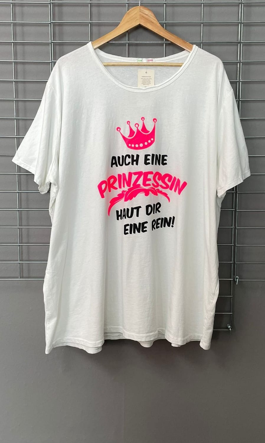 Gr. 48 - 52 T-Shirt "Prinzessin"