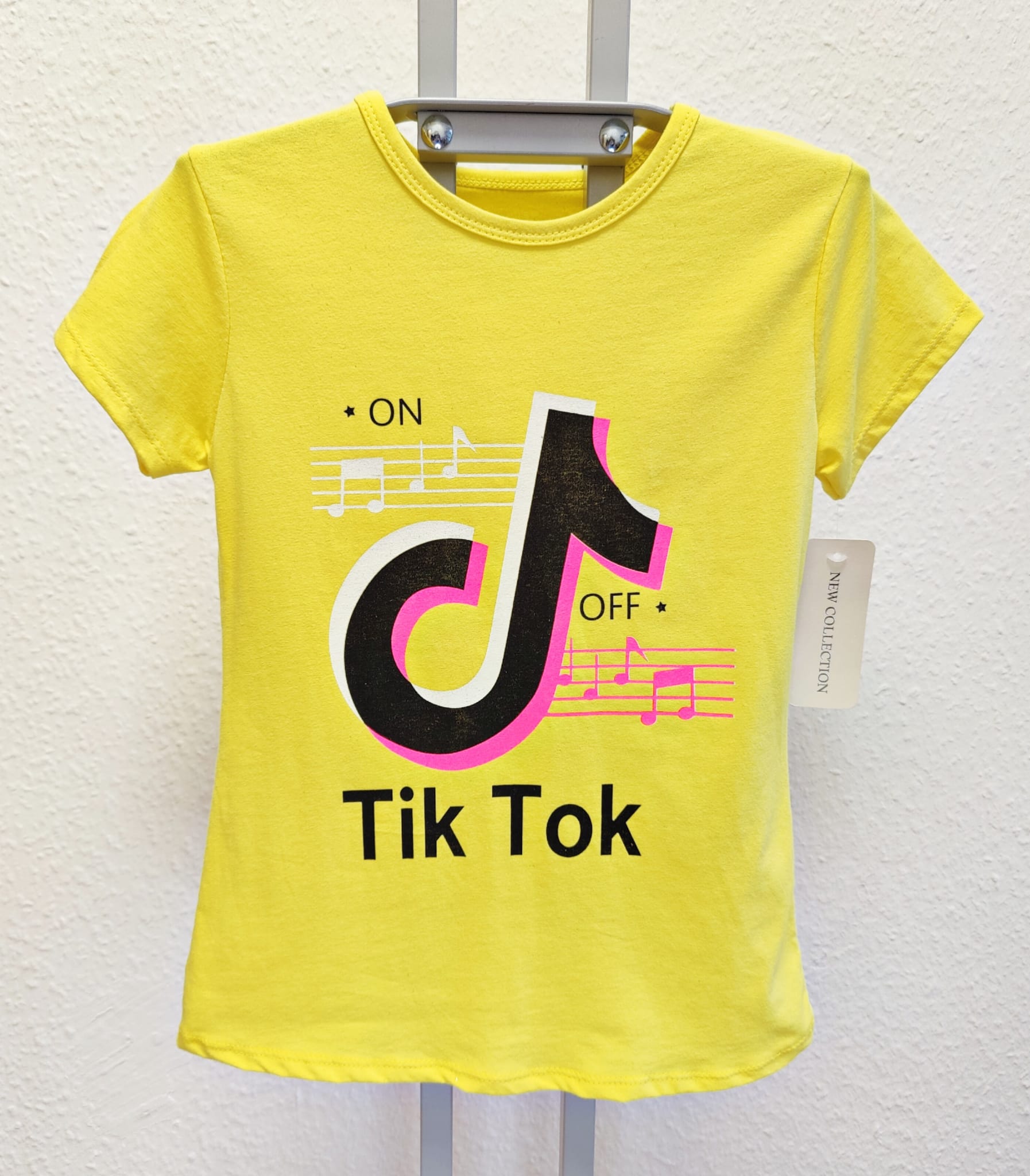 Tik Tok T-Shirt Gelb