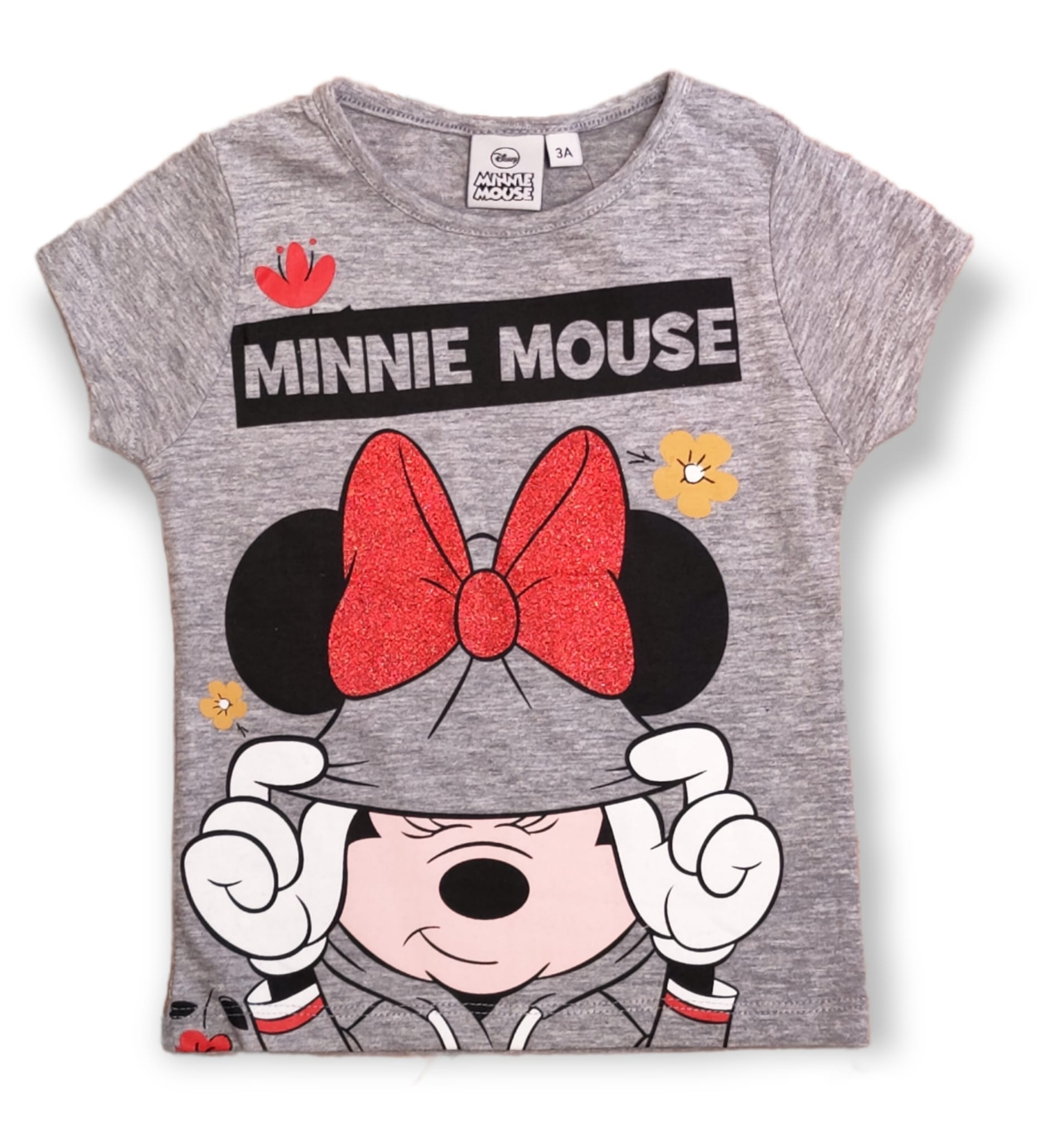 Disney Minnie Maus T-Shirt Grau