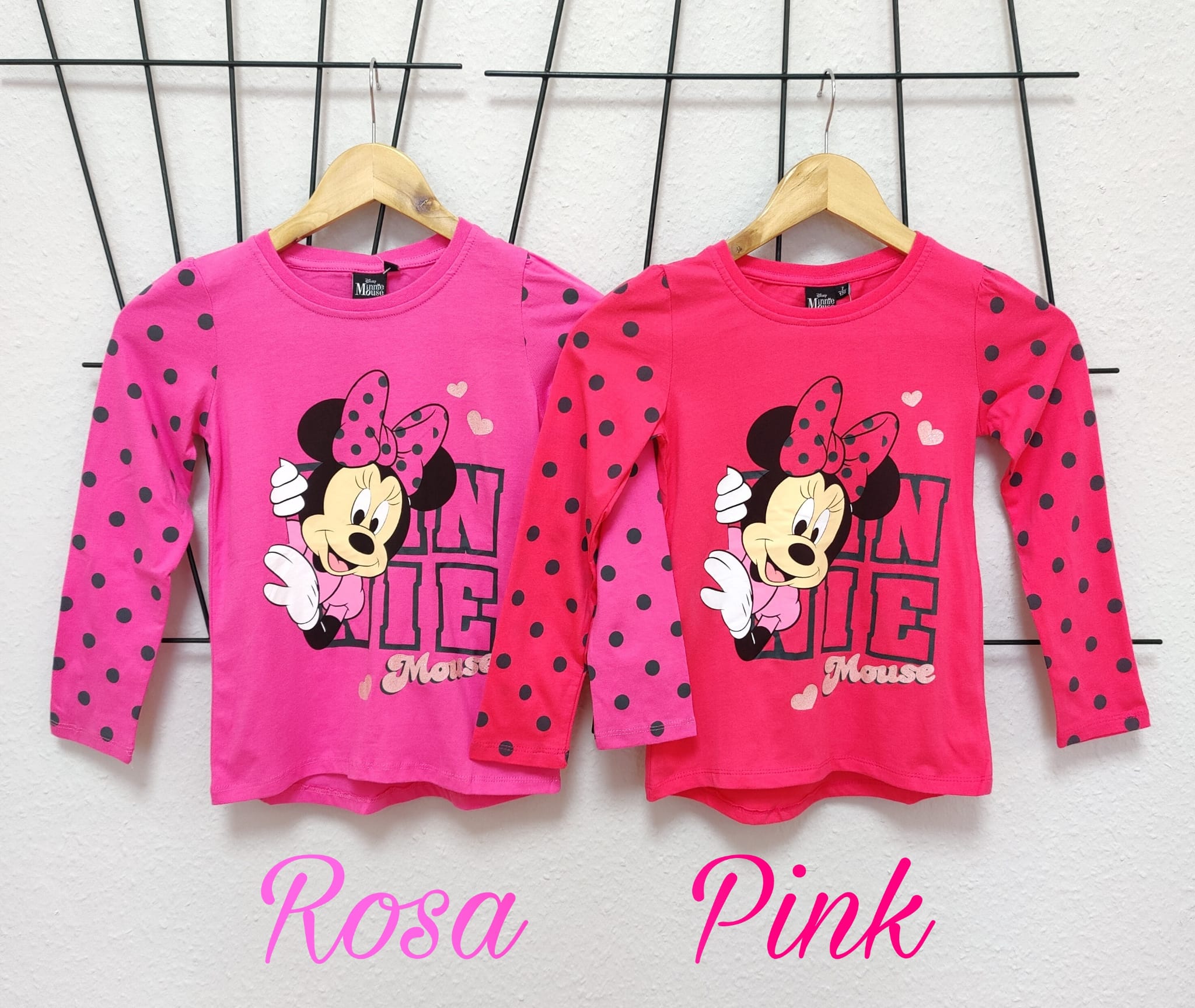 Disney Minnie Maus Langarm-Shirt