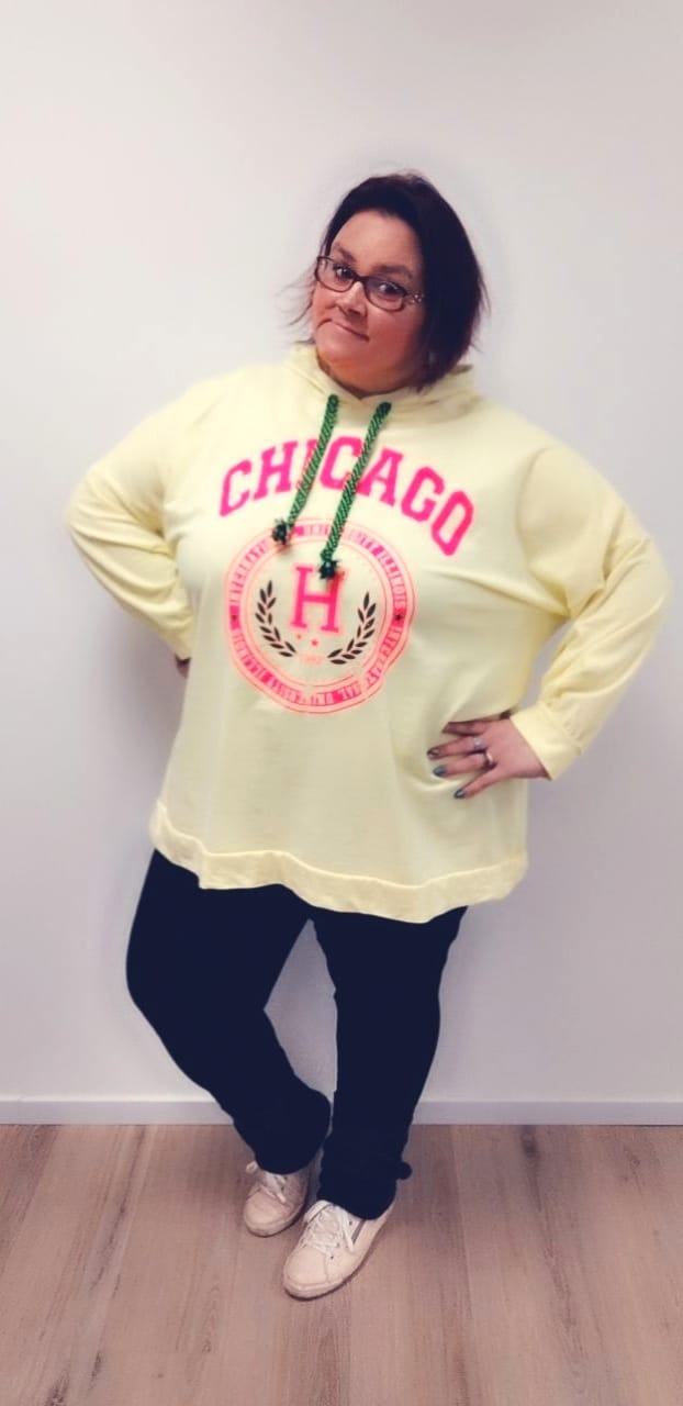 Gr. 48 - 56 Sweatshirt "Chicago"