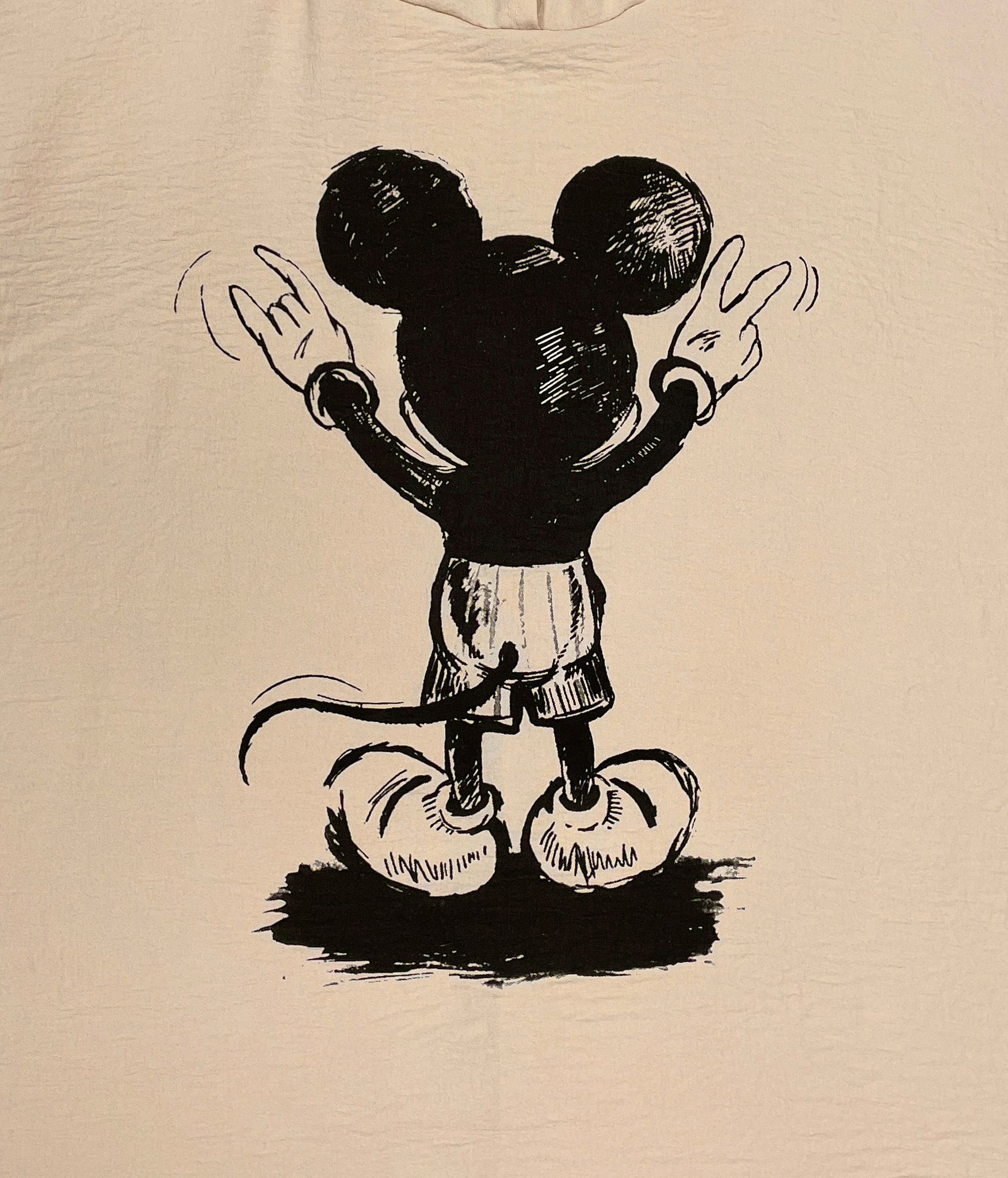 Gr. 48 - 54 Kapuzen Blusen Shirt "Maus"