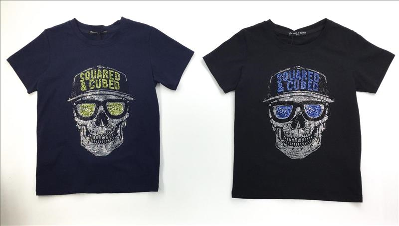 Totenkopf / Skull T-Shirt mit Brille