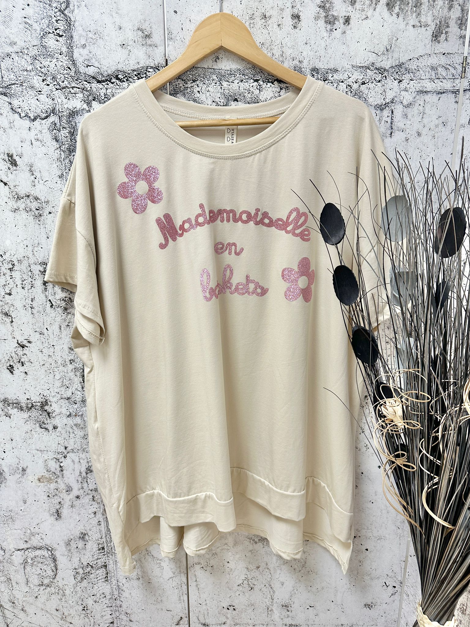 Gr. 48 - 52/54 T-Shirt  Mademoiselle