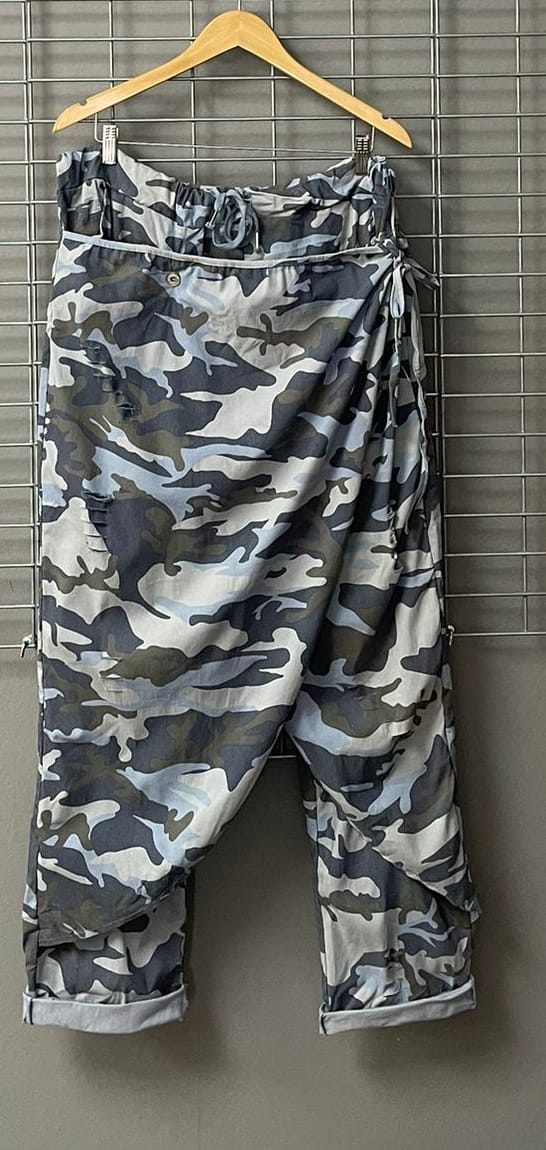 Gr. 48 - 56 Stretch Schürze Camouflage Hose