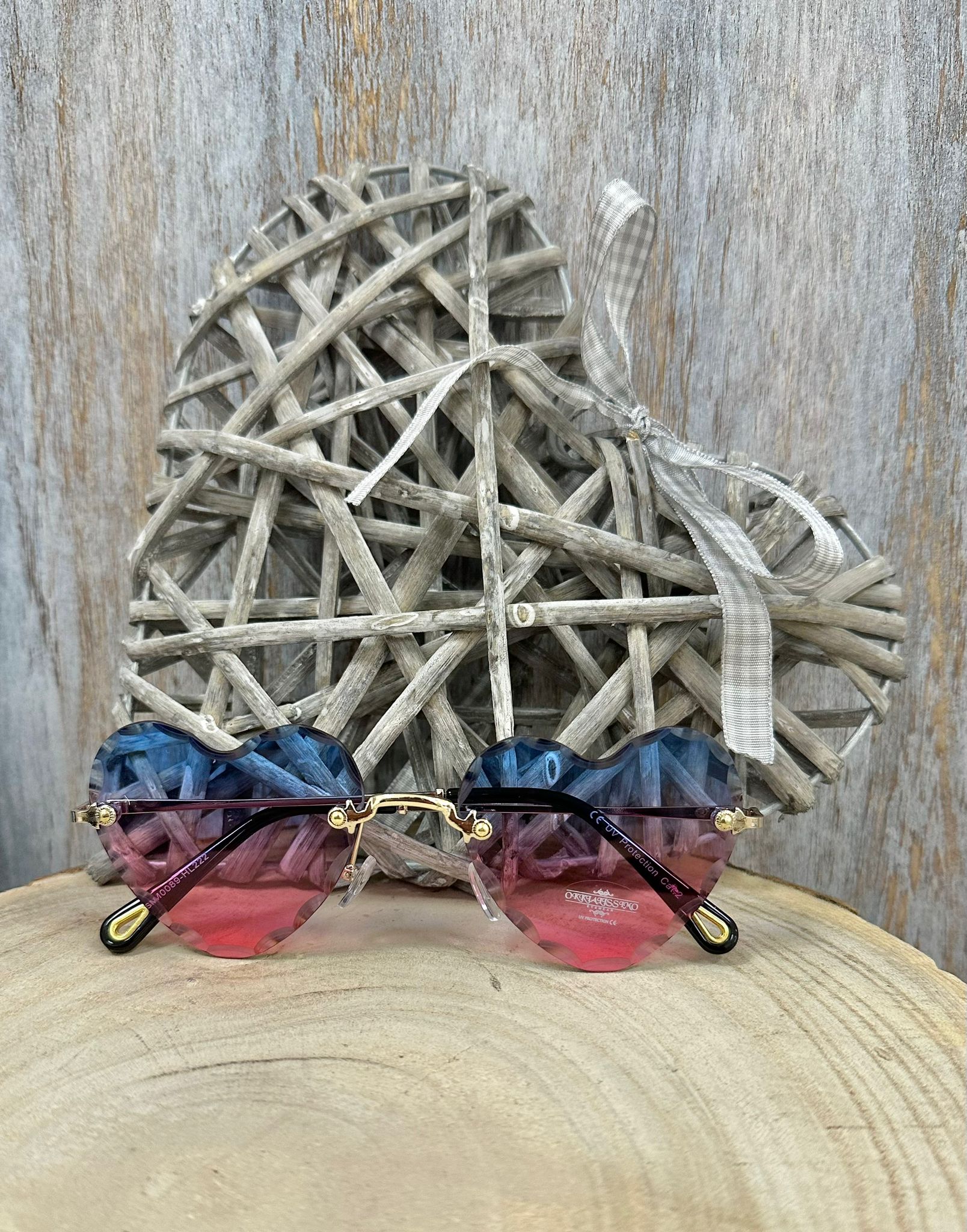 Herz Sonnenbrille