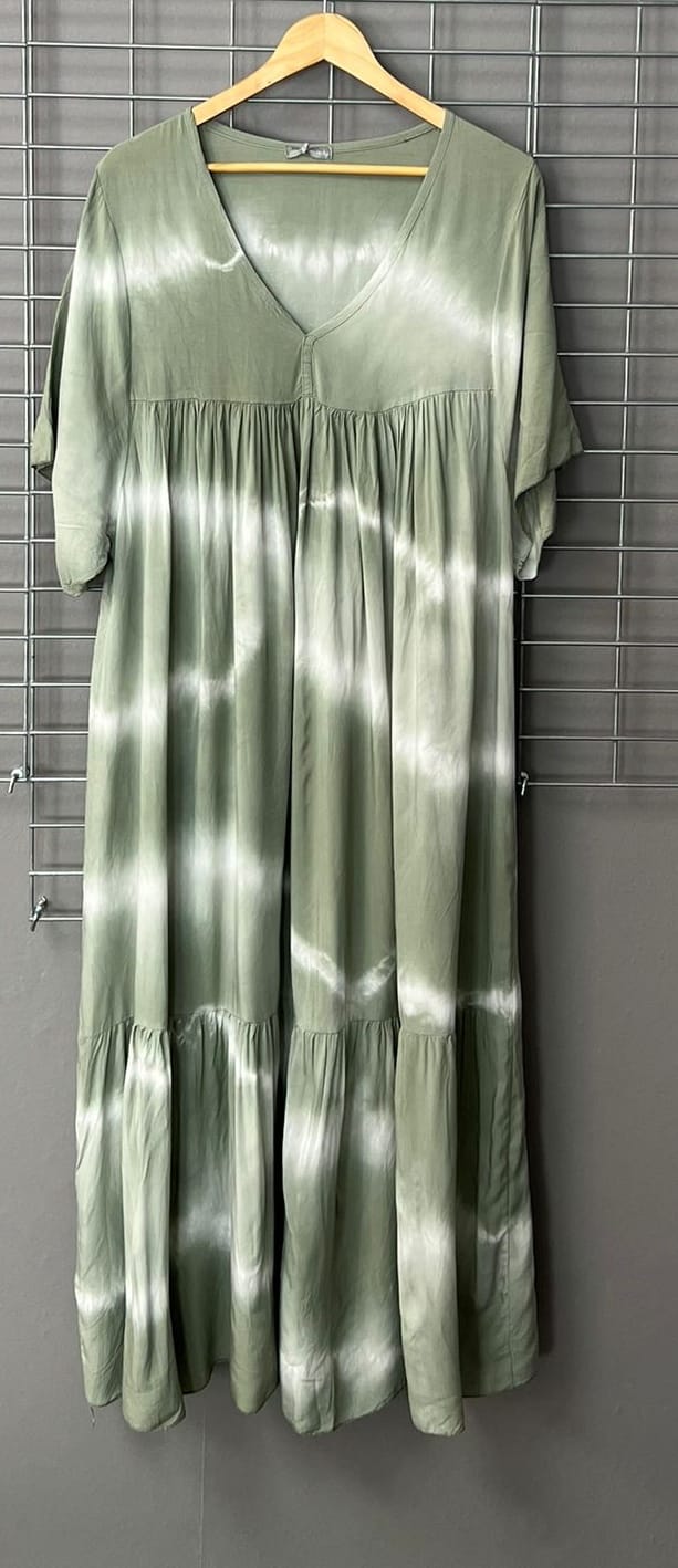Gr. 50 - 54/56 Batik Kleid