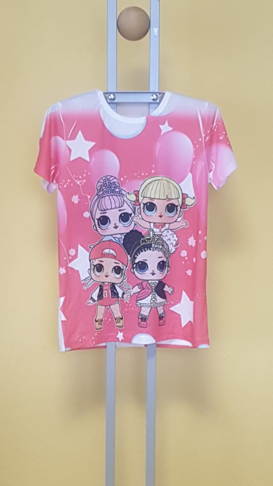 T-Shirt 4 Mädchen Sterne
